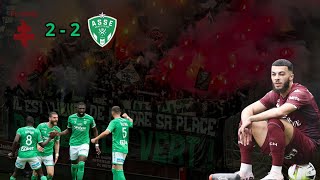 ILS SONT DE RETOUR EN LIGUE 1 🟢  FC Metz  ASSE  Vlog 003 [upl. by Fridell294]