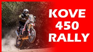 Kove 450 Rally  China asalta el Dakar  Prueba y opinión [upl. by Ellett491]