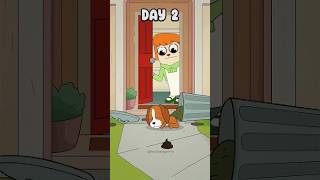 Homeless Puppy Touching Story Don’t Misunderstand This Cute Dog Animation memeyoutubeshorts [upl. by Eanrahc]