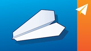 Easy Classic Paper Airplane — Learn How to Fold the Nakamura Lock [upl. by Rhee]