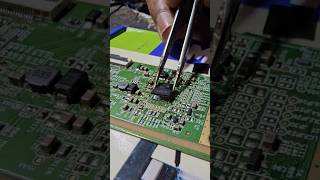 How to replace DC to DC ic ledtvrepairingtips [upl. by Nylzzaj]