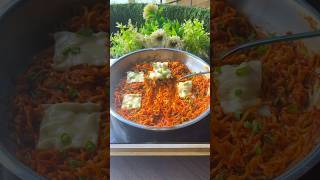 shorts Spicy Rainy Season Special Maggi easyrecipes ashortaday [upl. by Ahseral]