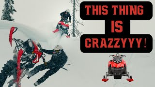 IS THIS SNOWMOBILE ALL HYPE  LYNX SHREDDER TURBO FIRST RIDE AND IMPRESSIONS [upl. by Philoo]