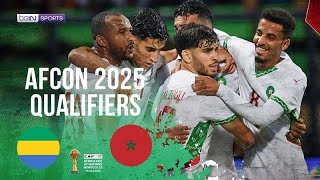 Gabon vs Morocco  AFCON Qualifiers 2025 HIGHLIGHTS  111524  beIN SPORTS USA [upl. by Meehsar]