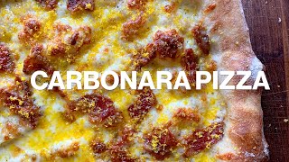 Carbonara Pizza [upl. by Arahset]