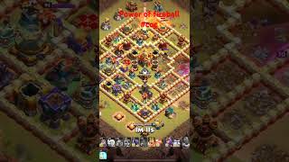 Power of fireball 💪coc clashofclans trend shortsviral [upl. by Lemmuela536]