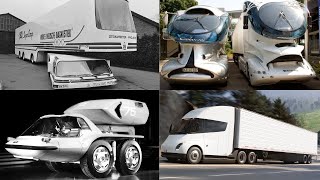 Shocking Truck Concepts From Steinwinter Supercargo 2040 to Tesla Semi [upl. by Nirag]