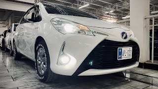 The New Shape Toyota Vitz Hybrid l Japanesecar Best FuelAveragePrice Pakistan 2022 l SafetyEdition [upl. by Ikkir]