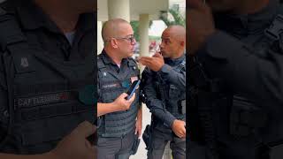 Ele era um rapaz bom e focado funnymemes policialmilitar humor policiamilitar deupolicia [upl. by Weisler740]