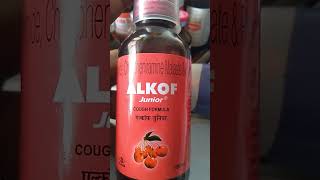 Alkof Junior Cough Formula Syrup  Alkof Junior Cough Formula Syrup Used  Dextromethorphan Used [upl. by Fonda742]