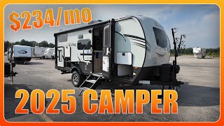 Small Bunkhouse Camper Tour  2025 Flagstaff E pro 20BH [upl. by Bertina400]