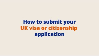 How to submit your UK visa or citizenship application [upl. by Jeremy]