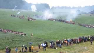 Battle of Waterloo reenactment  June 22 2013 [upl. by Adlee]