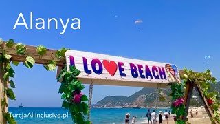 Alanya wakacje All Inclusive Turcja last minute 2023 Najlepsze hotele 5gwiazdkowe plaża Kleopatry [upl. by Anaek]