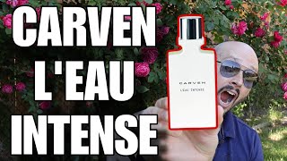 WOW Carven LEau Intense FragranceCologne review [upl. by Cinom]