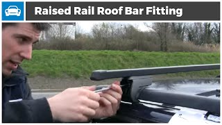 Roof Rack Fitting Demonstration  Roof Rails [upl. by Dyrrej]