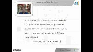 5  Intervalles de confiance [upl. by Bennett]