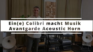 Eine Colibri macht Musik – Avantgarde Acoustic Horn [upl. by Cormack]