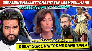 Débat sur luniforme dans TPMP Géraldine Maillet et Gilles Verdez tombent sur les Musulmans [upl. by Sokin745]