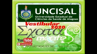 MatemáticaUNCISAL 2020Questão 38 [upl. by Ful]