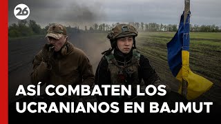 GUERRA RUSIA  UCRANIA  Así combaten los ucranianos en Bajmut [upl. by Jennings]