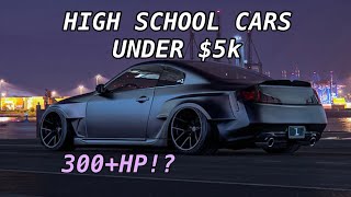 11 High School Cars With INSANE Customization For Under 5k [upl. by Nethsa]