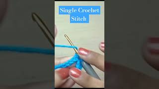 Single crochet stitch crochet crochetshoes crochetstitch [upl. by Noni]