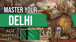 How to Play Delhi Like a Pro in AOE4 [upl. by Lorenzana]