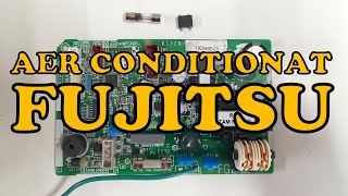 Reparaţie logic board aer condiționat Fujitsu K11CNCA [upl. by Ettennaej289]