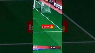 Goal dellItalia Gabbiadini shorts fifa gaming [upl. by Behrens]