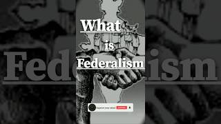 what is federalism  federalism class10 civics facts viral boardshorts [upl. by Nonac]