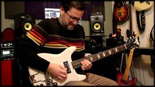 Epiphone Crestwood Custom  DEMO [upl. by Neelyk]