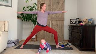 Mom and Baby Yoga  30 minutes [upl. by Annitsirhc]