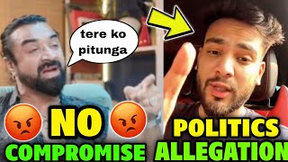 Ajaz khan WARNING To recent controversy  youtubers  Elvish harsh Rajveer rajat Dalal  purav [upl. by Niwle240]