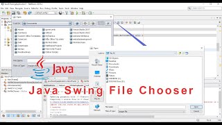 Java swing file chooser JFileChooser UIManager by OS [upl. by Isdnil886]