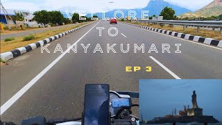 Vellore to Kanyakumari Ep 3  Motovlog Tamil  speed 400 🏍️ [upl. by Roxy]