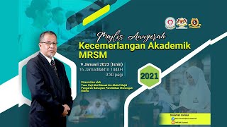 Majlis Anugerah Kecemerlangan Akademik MRSM 2021 [upl. by Korenblat]