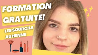 Formation Teintures des Sourcils au Henné – BrowXenna  Karolina Szczepek [upl. by Yttel540]