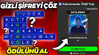 GİZLİ ŞİFRE İÇİN ACİL BAK BEDAVA SEÇİM FİŞİ AL GİZEMLİ KAHRAMAN KİM  FC Mobile [upl. by Cirle70]