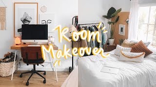 EXTREME ROOM MAKEOVER  ROOM TOUR 2019 🛠 Lone Fox [upl. by Maudie]