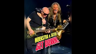 Joel Hoekstra jams Going Down with Joe Satriani and his band [upl. by Aba]