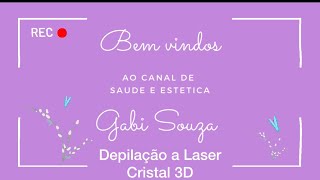 Depilação a laser  Crystal 3D parametros funcionalidade [upl. by Aidole]