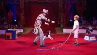 Leonid Beljakovs quotComedy Dog Showquot in Roncalli circus [upl. by Enelear]