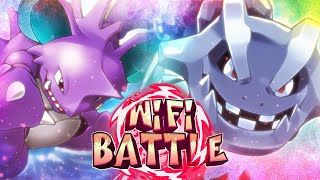 NIDOKINGS RAMPAGE Pokemon BDSP WiFi Battle [upl. by Oruntha]