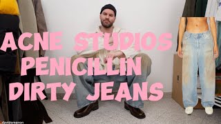 IL PEZZO PIÙ HYPE DI ACNE STUDIOS  PENICCILIN DIRTY JEANS UNBOXING DIARIES ep 354K acnestudios [upl. by Rickey]