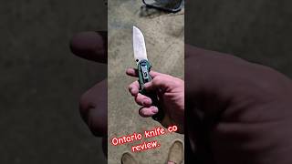 Ontario knife review knifereview knifeskills knife bluecollar knives axe hunting fishing [upl. by Novej622]