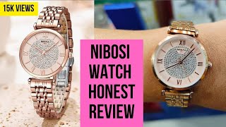 Nibosi women watch review in HINDI  Nibosi watch review NI2533  GIFT FOR MOM [upl. by Intisar441]