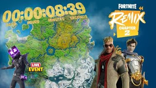 le chapitre 2 est de retour 🔴 live 🔴 fortnite événement [upl. by Barnett403]