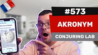 Les avis d’Alexis 573  Akronym de Conjuring Lab [upl. by Lienahs]