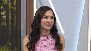 Famke Janssen on genrebending movie ‘Boy Kills World’  New York Live TV [upl. by Irual295]